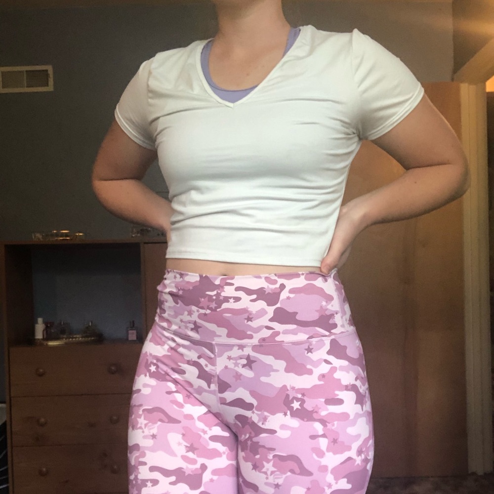 Fabletics high waisted power hold leggings